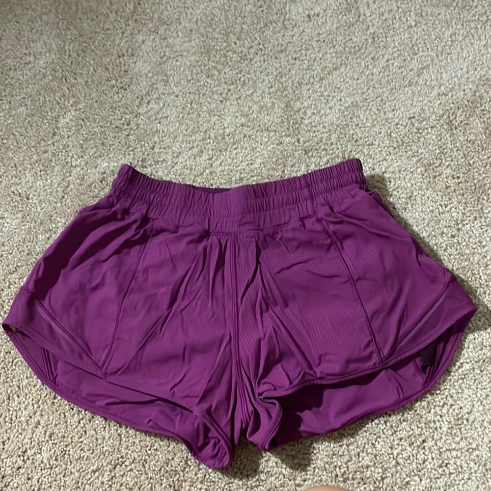 Purple/ pink hotty hot short lululemon